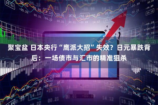 聚宝盆 日本央行“鹰派大招”失效？日元暴跌背后：一场债市与汇市的精准狙杀