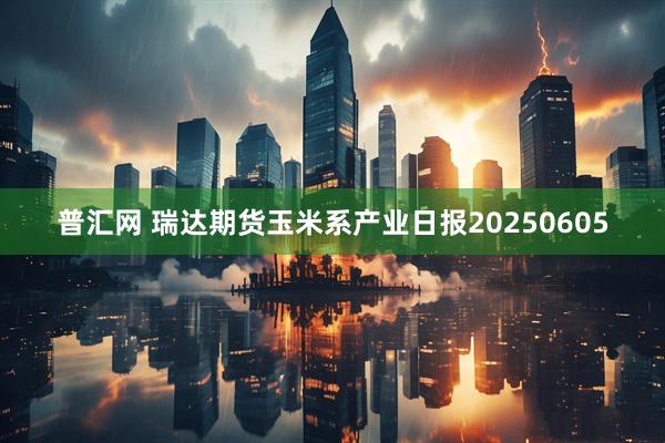 普汇网 瑞达期货玉米系产业日报20250605