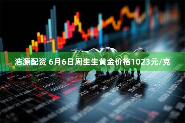 浩源配资 6月6日周生生黄金价格1023元/克